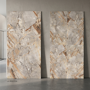 Losas de cerámica sinterizada tamaño jumbo de 1200x2400 mm y 9 mm con aspecto de mármol Taj Mahal para proyectos de lujo de paredes y pisos. - Product Image 2