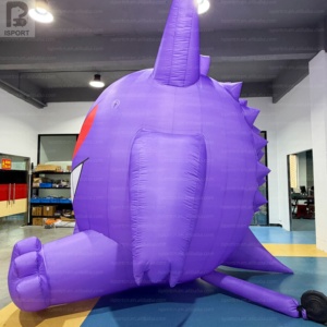 Gigante Poké<span class=keywords><strong>mon</strong></span> Gengar Inflable: Decoración Clásica de Poké<span class=keywords><strong>mon</strong></span> Tipo Fantasma para Convenciones de Anime, Fiestas Infantiles, Exhibiciones Minoristas y Centros Comerciales - Product Image 5