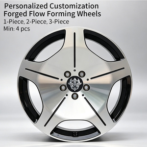 Ruedas FLowtone, Nuevo Diseño Cóncavo Pulido Personalizado, Ruedas <span class=keywords><strong>de</strong></span> Aleación <span class=keywords><strong>de</strong></span> 19 y 20 Pulgadas 5x112, Aluminio Aeronáutico, Universal - Product Image 2