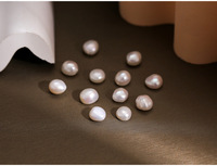 Fabricant de perles d'eau douce naturelles de haute qualité 8-9mm, perle Baroque en vrac pour la fabrication de bijoux