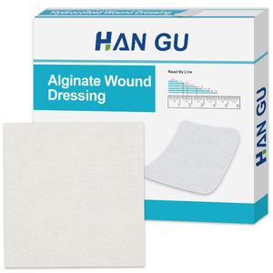 Gratis sampel, kain kasa 4 "* 4" berperekat kalsium <span class=keywords><strong>Alginate</strong></span> luka sangat menyerap - Product Image 1