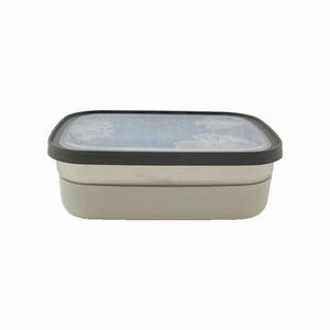 Lonchera de Acero Inoxidable de 1200 ml, Rectangular, Portátil, Apta para Lavavajillas, con Tapa de Plástico Resistente, para Adultos y Niños - Product Image 1