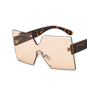 New Frameless Integrated <b>Sunglasses</b> Fashionable Outdoor Uv Resistant Lenses <b>Sunglasses</b> - Product Image 5