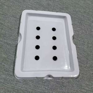 ملصقات أقدام فأرة مخصصة من الزجاج الأسود، قابلة للتخصيص في اللون والحجم، طباعة حريرية، قاعدة زجاجية لأقدام الفأرة للألعاب - Product Image 2