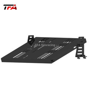 Pedales de acero al carbono de grado comercial al por mayor certificados para torneos de eSports 300kg de carga máxima con logotipos FIA Material duradero - Product Image 2