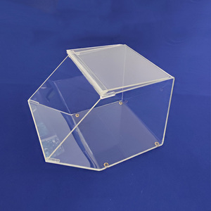 Contenedor de acrílico transparente apilable personalizado para caramelos, contenedor de caja Lucite al por mayor para tienda minorista - Product Image 3