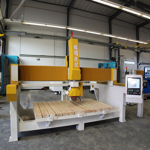 Marble 4 1 Axis Cnc <strong>Cutting</strong> Plc Bridge Saw Stone And Engraving <strong>Machine</strong> Double - Product Image 3