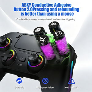 Controller di Gioco per PS5 con Luce RGB, Programmazione Macro, Copertura Magnetica, Supporta Controller di Gioco Nativi per PS5 e PC - Product Image 4