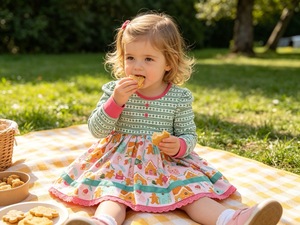 Vestido Casual de Punto Transpirable <span class=keywords><strong>para</strong></span> <span class=keywords><strong>Adolescentes</strong></span>, Cuello Redondo, Lazo, Estampado de Dibujos Animados, <span class=keywords><strong>para</strong></span> Otoño y <span class=keywords><strong>Navidad</strong></span> - Product Image 5