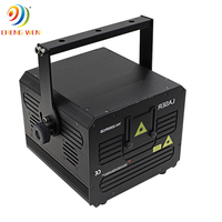 Laser professionnel Lumière 3w 5w 6w Projecteur Animation 40kpps ILDA Petit Faisceau Couleur Laser Pour disco DJ D'étape