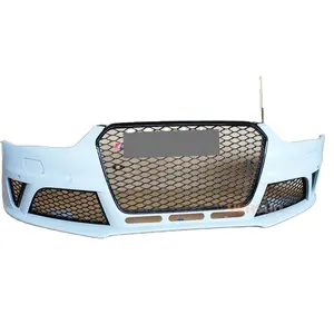 Bumper depan bodi kit konversi rs4kualitas tinggi untuk audi a4 bumper depan 2013 2014 2015