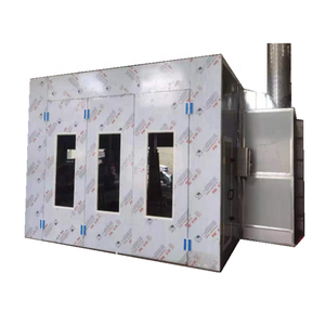 Cabine de peinture compacte à brûleur <span class=keywords><strong>diesel</strong></span> pour la peinture automobile, certifiée CE, marque OKEAH, pour petites ateliers de réparation - Product Image 6