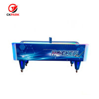 Coin Operated Indoor Air Hockey Table Full LED Lighting Electronic Score Counter Game Table for Family Entertainment Center