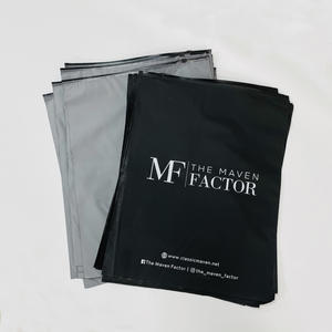 Suministros de Embalaje para Pequeñas Empresas, Bolsa Negra con Cierre, Logotipo Personalizado Impreso, Bolsa con Cierre para Empacar Ropa, Bolsas para Prendas - Product Image 4