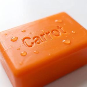 Jabón de Zanahoria para Limpieza Profunda de Poros, Jabón Blanqueador para <span class=keywords><strong>Piel</strong></span> Propensa al Acné, Extracto Natural de Zanahoria - Product Image 6