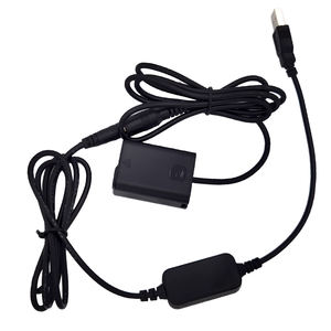 Np fw50 batterie factice 5V convertisseur USB AC-PW20 PW20 coupleur cc pour <span class=keywords><strong>Sony</strong></span> <span class=keywords><strong>Alpha</strong></span> 7 a7 a7S a7II <span class=keywords><strong>a7R</strong></span> A3000 A5000 A6000 NEX5 NEX3 NEX7 - Product Image 1