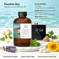Diffuseur d'arômes, huile parfumée, arôme aquatique, huile essentielle végétale, recharge pour diffuseur de parfum, haute concentration