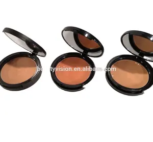 Thương Hiệu Trang Điểm Bán Buôn Mẫu Miễn Phí Không Thấm Nước Bóng Tối Foundation Powder Tốt Nhất Ép Bột