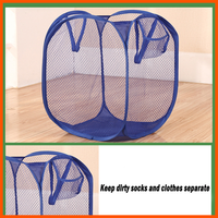 Panier de rangement pliable rectangulaire de luxe, écologique, pour la buanderie