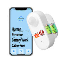 Détecteur de Présence Humaine Zigbee + Capteur de Mouvement PIR, Détecteur de Luminosité, Radar Intelligent 24GHz à Ondes Millimétriques, Compatible Home Assistant et Google