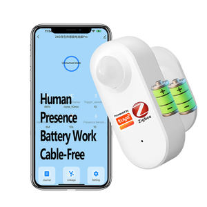 Détecteur de Présence Humaine Zigbee + Capteur de Mouvement PIR, Détecteur de Luminosité, Radar Intelligent 24GHz à Ondes Millimétriques, Compatible Home Assistant et Google - Product Image 1