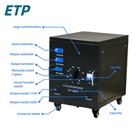 Régulateur de tension automatique en cuivre 10 kVA, transformateur élévateur et abaisseur de tension CA, sortie 110 V-260 V, 7 vitesses