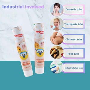 مخصص 30 في أنبوب معجون أسنان فارغ قابل للتحلل الحيوي قابل لإعادة الملء عبوة مغلفة ABL مع غطاء لولبي - Product Image 3