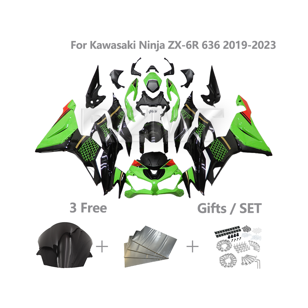  Injection Fairings For Kawasaki Ninja 636 Zx6r Zx-6r 13 14