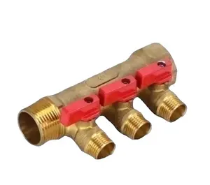 Brass Manifold For Underfloor Heating And Water Separator