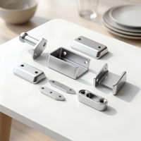 Poignée et quincaillerie de meubles en aluminium personnalisées minimalistes