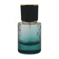 Atomiseur rechargeable à rayures verticales dégradées, très vendu, flacon de parfum 30ML 50ML