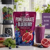 Pochette souple personnalisée avec bec verseur / Sachet d'emballage liquide refermable de qualité alimentaire