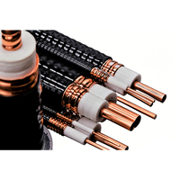 Connecteur RF UHF mâle à pince PL-259 pour câble coaxial corrugué super flexible FSJ4-50B 1/2 pouce Heliax
