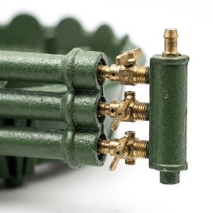 商用厨房工业燃气环形燃烧器重型铸铁燃烧器带黄铜阀门 - Product Image 3