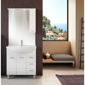 RIGO 105 Miroir d'outil de tournage avec unité murale droite - Product Image 4