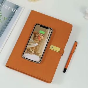 Nouvelles Idées de Produits 2026 : Coffret Cadeau d'Entreprise de Luxe, Cadeaux d'Affaires Électroniques Promotionnels Orange, Carnet, Clé USB, Tasse Isotherme - Product Image 5