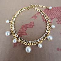 Collier pour chien et chat, bijoux en perles élégants