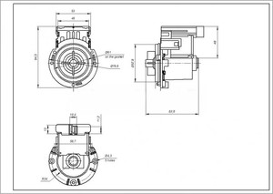 Moteur de pompe de vidange pour machine à laver BPX2-285L, 35W 230V, compatible avec Gorenje, Hisense, Panasonic 786802 - Product Image 5