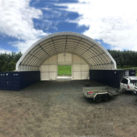 Cubierta de Contenedor de Envío Industrial Tipo Domo Impermeable de PVC de Alta Calidad en Venta