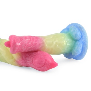 Dildo de silicona líquida más económico con textura de piel suave, tapones anales para mujeres, masaje apasionado, masturbación, juguetes sexuales para adultos - Product Image 2
