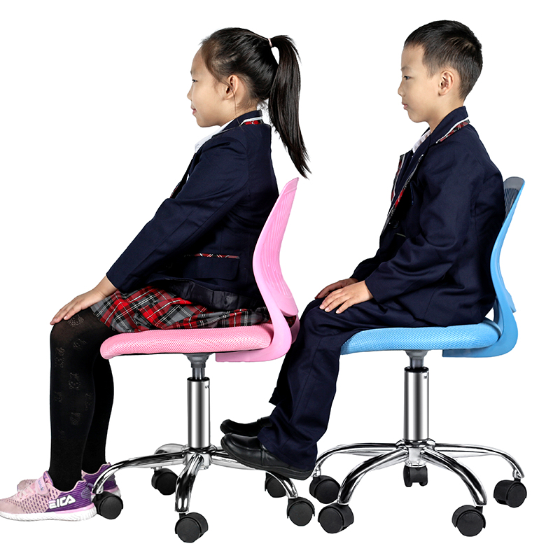 Rose without arm height adjustable office chair student child office swivel chair