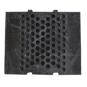 Bumps de velocidad de goma de estilo <span class=keywords><strong>europeo</strong></span> 5CM cinturón amortiguador de reducción de velocidad de Carretera alta 495*600*50mm Placa de límite de velocidad comercio exterior - Product Image 2