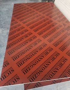 Encofrado de Construcción para Ingeniería, Resina Fenólica, Tablero Laminado con Acabado Espejo, Tablero Rojo, Encofrado de Madera para Construcción - Product Image 3