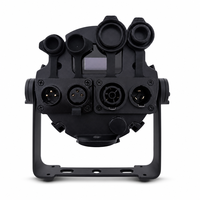 Mini projecteur LED 350W RGBALC 6-en-1 étanche IP65 DMX512 RDM, directement de l'usine OEM depuis 2011, 60 cartes de couleurs, 12700 lumens