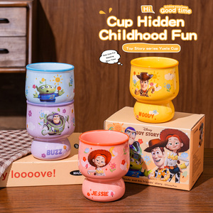 Disney Toy Story Ceramic Mug Eco-Friendly Couple Coffee <strong>Cup</strong> <strong>Set</strong> for Party Use Home Use Coffee Tea and Milk <strong>Cup</strong> with Gift Box - Product Image 2