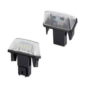Lampe de <span class=keywords><strong>plaque</strong></span> d'<span class=keywords><strong>immatriculation</strong></span> LED haute luminosité pour Peugeot <span class=keywords><strong>206</strong></span> Citroen C3 ISO certifié lumière de voiture - Product Image 5