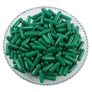 Capsule di pillole vuote OEM di grado farmaceutico misura 000 00 0 1 2 3 4 Capsule di gelatina vuote Halal