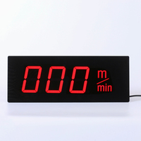 Compteur industriel multifonction à affichage LED 3 chiffres, double face, en alliage d'aluminium, avec roue d'encodage 999 pour la mesure de vitesse de ligne