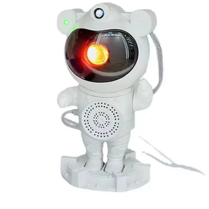 Lámpara LED Moderna con Forma de <span class=keywords><strong>Astronauta</strong></span>, <span class=keywords><strong>Proyector</strong></span> de Cielo Estrellado con Música BT, Adorno de Ambiente <span class=keywords><strong>Aurora</strong></span> para Dormitorio, Material ABS - Product Image 4