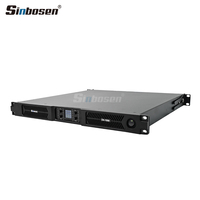 Amplificateurs de puissance audio professionnels numériques stéréo 4 canaux classe D 1500W 1U